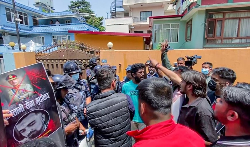 नेपाल स्थित भारतीय दूतावास ने पहलगाम हमले के पीड़ितों के लिए शोक सभा आयोजित की