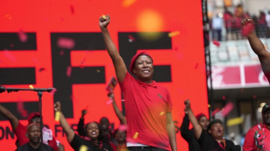 South Africa's Malema vows to keep chanting controversial song