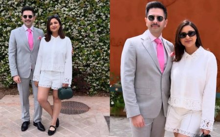 Parineeti-Raghav serve couple goals at French Open