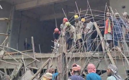 हल्द्वानी: नंदपुर में निर्माणाधीन कॉम्पलेक्स गिरने से दो मजदूर गंभीर रूप से घायल, प्रशासन और पुलिस घटनास्थल पर