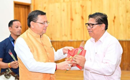 देहरादून: डॉक्टर्स डे पर सीएम पुष्कर धामी ने चिकित्सकों की सेवा की सराहना की