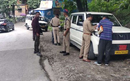 हल्द्वानी में परिवहन विभाग का चेकिंग अभियान: 69 वाहनों के चालान और 03 वाहन सीज