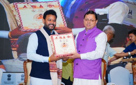 देहरादून : सीएम पुष्कर धामी ने पर्वतीय राज्यों के लिए विमानन नीति की की मांग