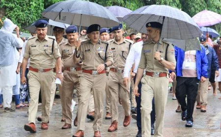 देहरादून : डीजीपी ने कांवड़ यात्रा मार्गों का स्थलीय निरीक्षण, व्यवस्थाओं की समीक्षा