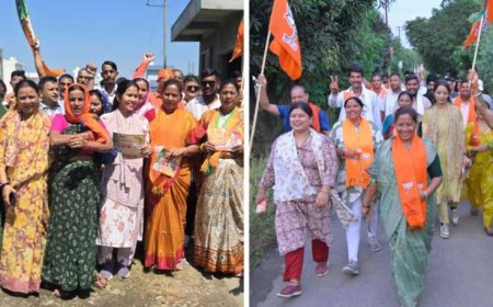 हल्द्वानी: बेला तोलिया का चुनावी प्रचार रामपुर लामाचौड़ में लोगों का दिल जीत रहा है