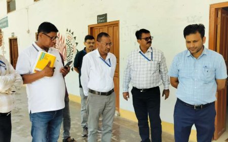 हल्द्वानी: पंचायत चुनाव के लिए एसडीएम राहुल शाह ने किया एचएन इंटर कॉलेज का निरीक्षण