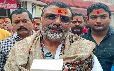 निशिकांत दुबे का राज ठाकरे पर तंज: हिंदी सिखाई या नहीं?