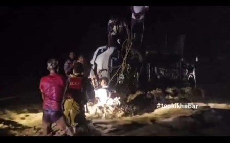 हल्द्वानी: शेर नाले में बही फॉर्च्यूनर, पुलिस और स्थानीय लोगों की मदद से 10 लोगों की जान बची