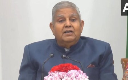 उपराष्ट्रपति जगदीप धनखड़ ने अपने पद से दिया इस्तीफा, जानें उनके योगदान और भविष्य की संभावनाएं