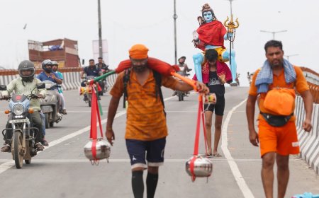 हरिद्वार में कांवड़ यात्रा समाप्त, शिव भक्तों की संख्या 4.5 करोड़ पहुंची