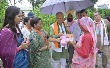 हल्द्वानी: रामडी आनसिंह जिला पंचायत सीट पर बेला तोलिया का चुनावी आक्रामक प्रचार, बीजेपी की जीत का दावा