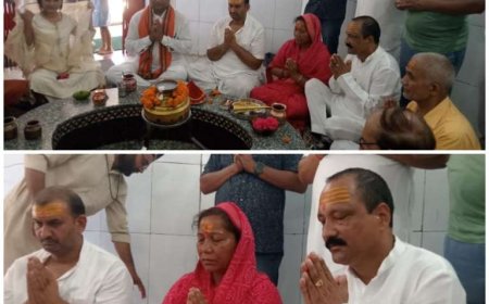 हल्द्वानी: बेला तोलिया ने बाबा हैड़ाखान मंदिर में किया शिवार्चन, मांगा आशीर्वाद