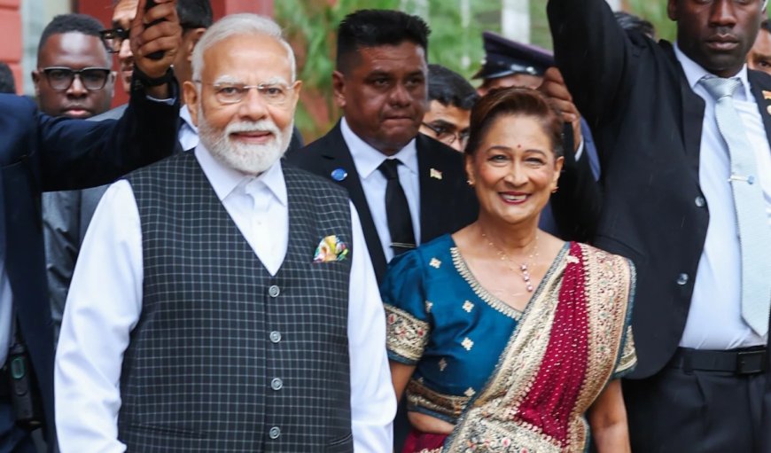 PM Modi Trinidad and Tobago Visit | ‘ग्लोबल साउथ’ को सही मंच पर उसका उचित स्थान दिलाने के लिए काम करेंगे: प्रधानमंत्री मोदी