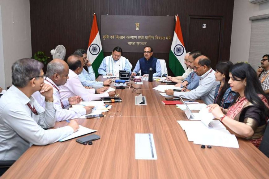 देहरादून : सीएम पुष्कर धामी ने दिल्ली में केंद्रीय कृषि मंत्री शिवराज सिंह चौहान के साथ की बैठक…
