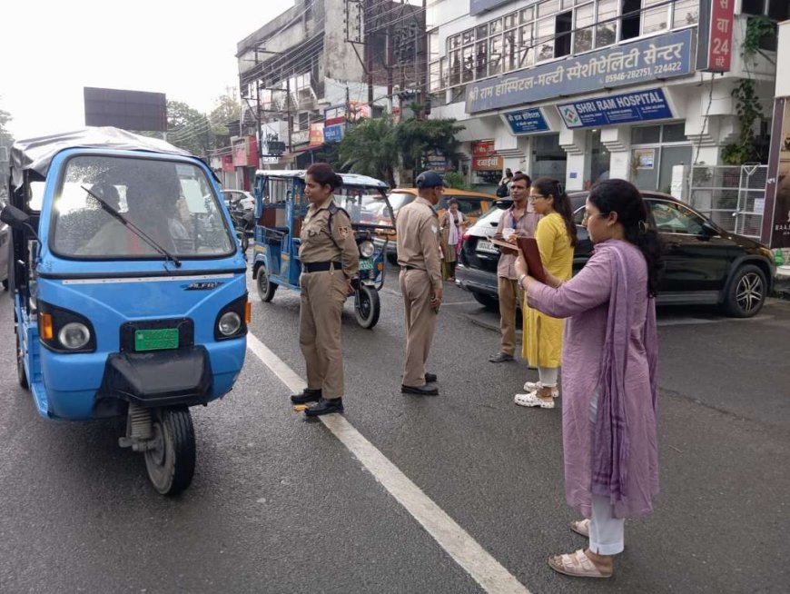 हल्द्वानी: RTO प्रवर्तन डॉ. गुरदेव सिंह के नेतृत्व में परिवहन विभाग की बड़ी कार्रवाई, 140 चालान और 9 वाहन सीज