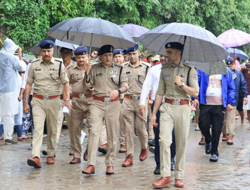 देहरादून : डीजीपी ने कांवड़ यात्रा मार्गों का स्थलीय निरीक्षण, व्यवस्थाओं की समीक्षा