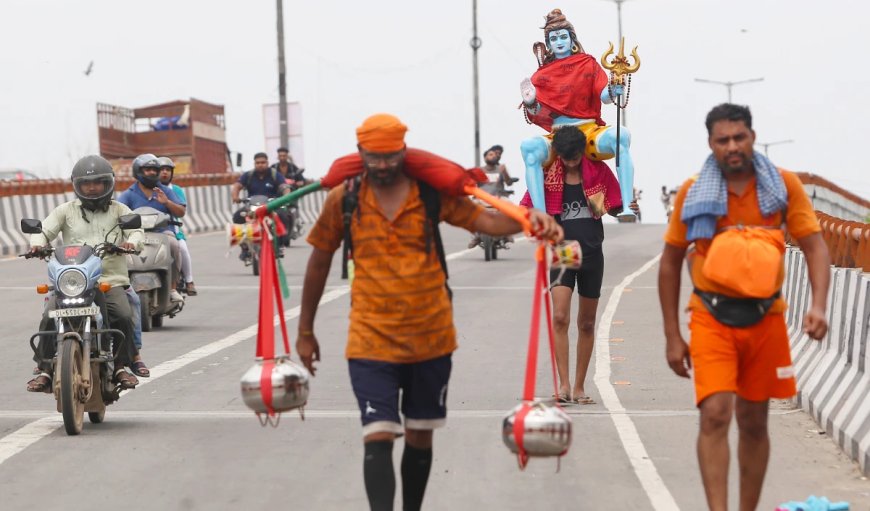 बम-बम भोले की गूंज के साथ कांवड़ यात्रा समाप्त, 15 दिनों में 4.5 करोड़ श्रद्धालु पहुंचे हरिद्वार