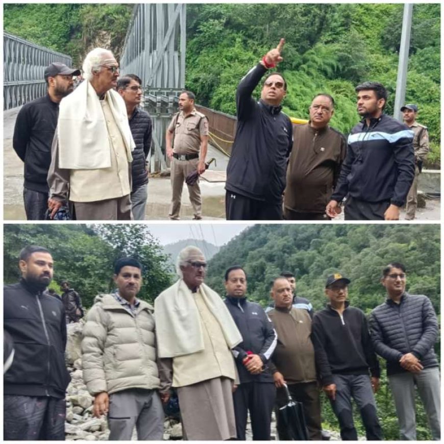 रुद्रप्रयाग: त्रियुगीनारायण मंदिर पैदल पहुँचे BKTC अध्यक्ष हेमंत द्विवेदी, वेडिंग डेस्टिनेशन व्यवस्थाओं को सुधारने के दिए निर्देश