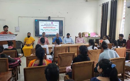 महर्षि वाल्मीकि संस्कृत विश्वविद्यालय में 'संस्कृत सप्ताह' का सफल आयोजन, दो प्रशिक्षण शिविरों की शुरूआत