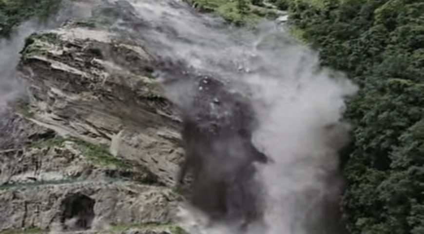 टीएचडीसी डैम साइट गिरा पहाड़, कई मजदूर घायल
