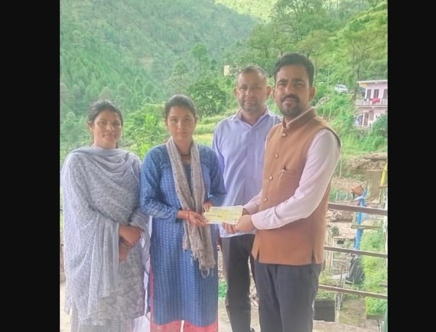पौड़ी जिले के आपदा प्रभावितों को आर्थिक सहायता की वितरण प्रक्रिया शुरू