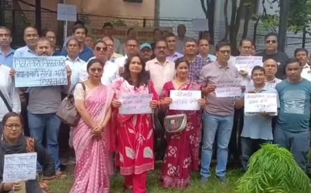 उत्तराखंड समाचार: टीचर्स डे पर राजकीय शिक्षक संघ ने मौन जुलूस निकालकर सरकार पर हठधर्मिता का लगाया आरोप