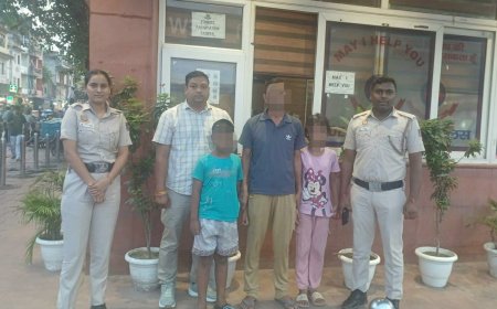 दून से लापता दो नाबालिग बच्चों की 24 घंटे में दिल्ली में बरामदगी - त्वरित कार्रवाई से मिली सफलता