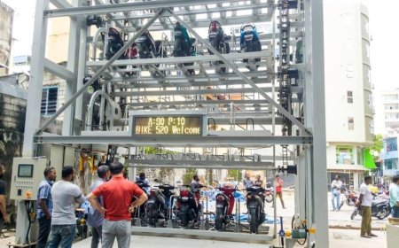 पटना में मिलेगी मल्टी-लेवल ऑटोमैटिक बाइक पार्किंग, ट्रैफिक समस्या का होगा समाधान