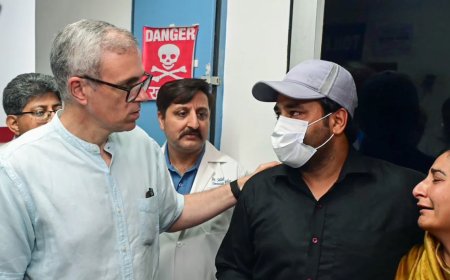 मुख्यमंत्री उमर अब्दुल्ला ने अनंतनाग में बाढ़ प्रभावित इलाकों का किया निरीक्षण