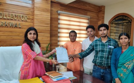 गांव में भालू के आतंक से मवेशियों की सुरक्षा पर खतरा - ग्रामीणों ने किया प्रदर्शन