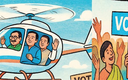 Bihar Election 2023: नेता हवाई सफर में जुटें, पांच सीटर हेलीकॉप्टर सबसे अधिक बुकिंग पर