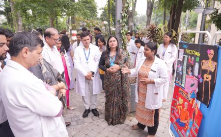 श्री महंत इन्दिरेश अस्पताल में वर्ल्ड फिजियोथेरेपी डे का भव्य समारोह