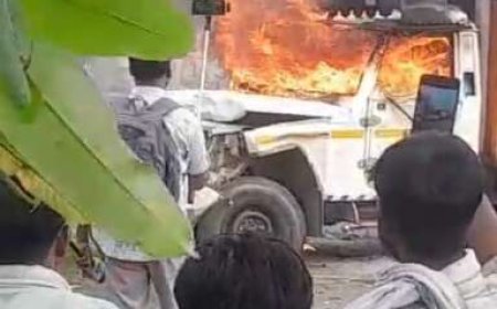 हरिद्वार: गौवंश मांस के साथ दो लोगों की गिरफ्तारी, ग्रामीणों ने लगाई आग