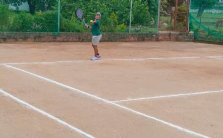 हल्द्वानी: आप्टिमम टेनिस एकेडमी चूनाखान ने एशियन टेनिस फेडरेशन कप का शानदार आगाज