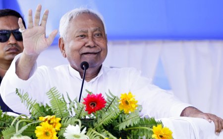 नीतीश कुमार ने पूर्णिया में पीएम मोदी की सराहना की, बिहार में एक करोड़ नौकरियों का वादा किया