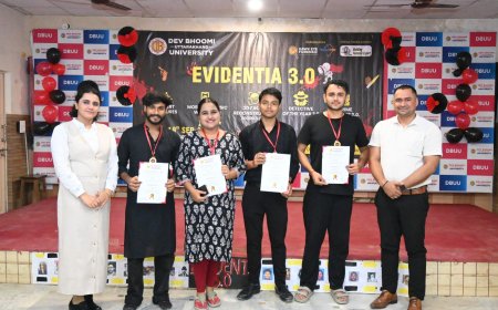 देवभूमि उत्तराखंड विश्वविद्यालय में “एविडेंशिया 3.0” का सफल आयोजन, फॉरेंसिक साइंस में मिले राष्ट्रीय आयाम