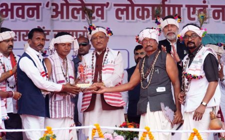 छत्तीसगढ़ समाचार: धुरवा समाज के विकास के लिए 5 स्थानों पर डोम का निर्माण, CM साय ने दी 75 लाख की सहायता