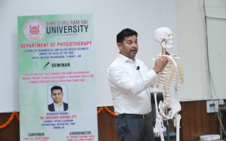 फिजियोथेरेपी: दर्द से मुक्ति और सक्रिय जीवन का सूत्र - श्री महंत इन्दिरेश अस्पताल की कार्यशाला