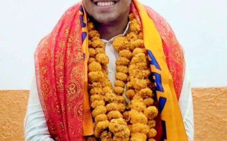 हल्द्वानी: अभिषेक गोस्वामी बने MBPG कॉलेज के छात्रसंघ अध्यक्ष, संगठन की मेहनत का मिला फल