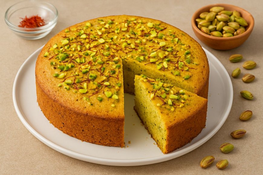 Kesar Pista Cake Recipe: त्यौहारों और पार्टियों के लिए बेहतरीन केसर-पिस्ता केक