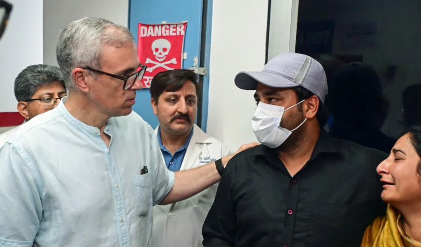 मुख्यमंत्री उमर अब्दुल्ला ने अनंतनाग में बाढ़ प्रभावित इलाकों का किया निरीक्षण