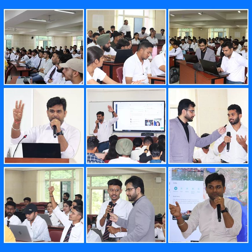 डीआइटी यूनिवर्सिटी में DSOM ने डिजिटल मार्केटिंग करियर पर सेमिनार का आयोजन, 100+ छात्र शामिल