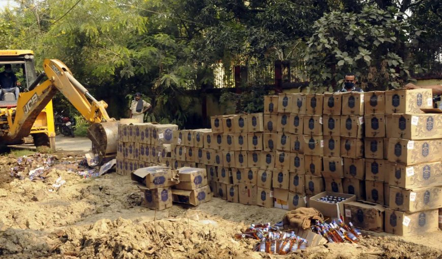 बिहार: शराब तस्करों की अवैध संपत्ति पर सरकार की नई कार्रवाई
