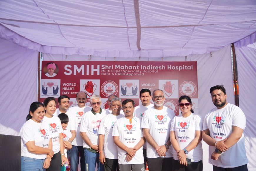 उत्तराखंड समाचार: श्री महंत इन्दिरेश अस्पताल में आयोजित वॉकथॉन और साइक्लोथॉन ने दिल की सेहत पर दिया विशेष संदेश