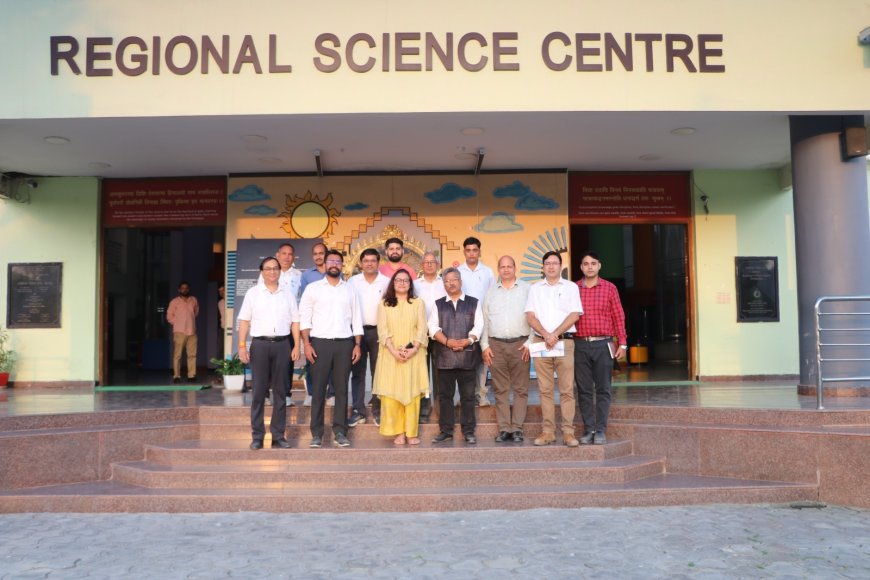 रंजना चोपड़ा ने UFOC और प्रस्तावित साइंस सिटी का किया निरीक्षण
