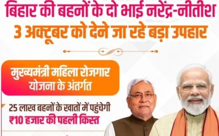बिहार चुनाव: भाजपा ने नए नारे से नीतीश कुमार को केंद्र में रखा, कहा- "25 से 30, हमारे दो भाई"