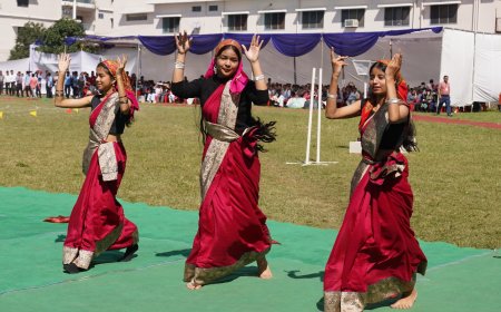 एसजीआरआर यूनिवर्सिटी में ‘खेलोत्सव 2025’ का भव्य शुभारंभ। हज़ारों छात्र-छात्राएं दिखाएंगे खेल कौशल