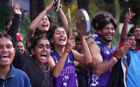 बास्केटबॉल में स्कूल ऑफ नर्सिंग ने मारी बाजी