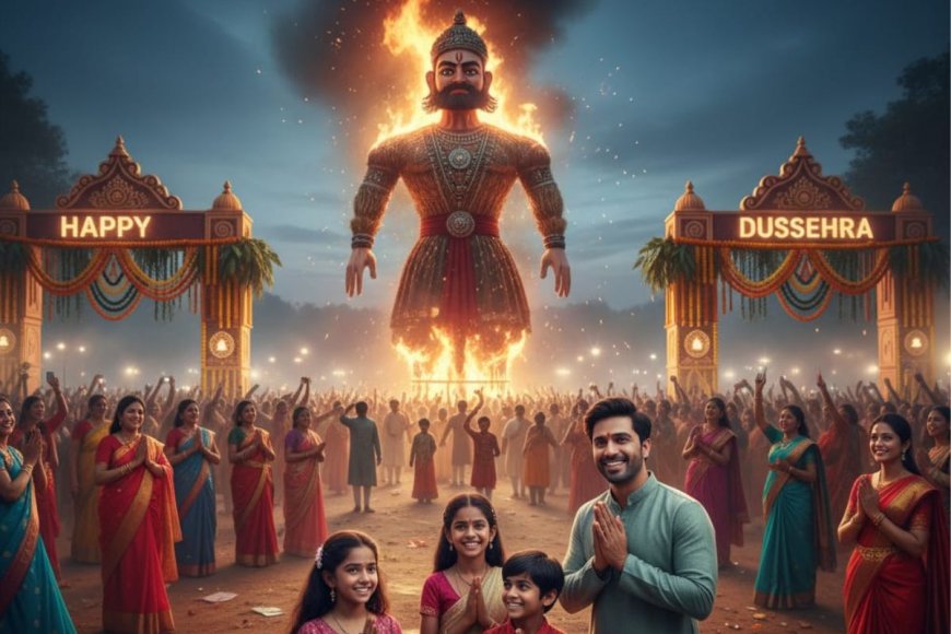 दशहरा 2025 की शुभकामनाएं: WhatsApp और Facebook पर साझा करें बेहतरीन Status और Images