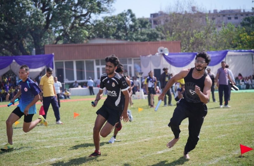 श्री गुरु राम राय यूनिवर्सिटी में खेलोत्सव का भव्य आगाज